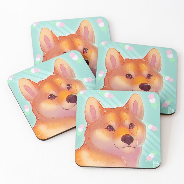 Item preview, Shiba Inu with dangos designed and sold by Vhitany.