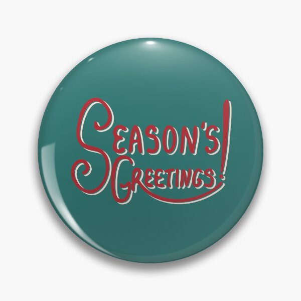 Item preview, Season's Greetings Festive Vintage Typography designed and sold by SparkPrintsandDesigns.