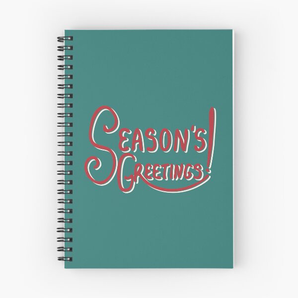 Item preview, Season's Greetings Festive Vintage Typography designed and sold by SparkPrintsandDesigns.
