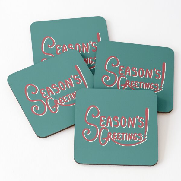 Item preview, Season's Greetings Festive Vintage Typography designed and sold by SparkPrintsandDesigns.