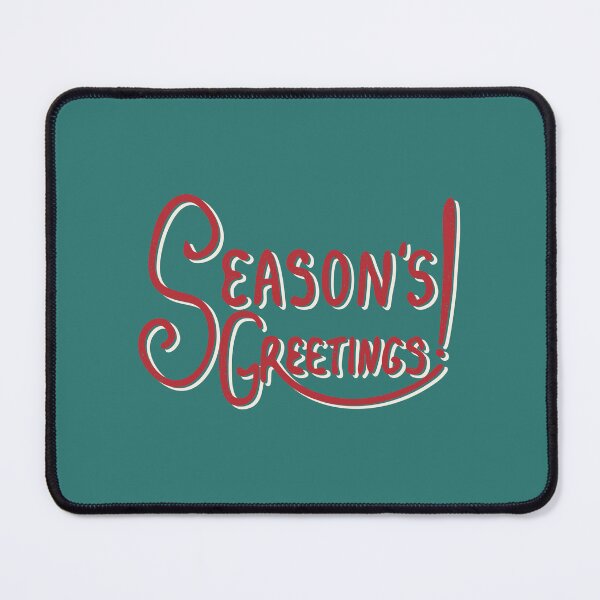 Item preview, Season's Greetings Festive Vintage Typography designed and sold by SparkPrintsandDesigns.