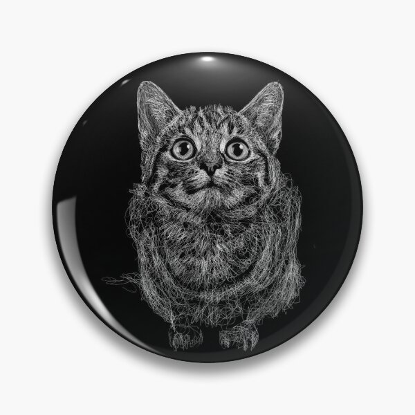 Item preview, Cat Scribble Art designed and sold by CaroScribbles.