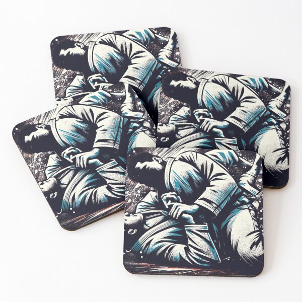 Item preview, Urban Street Art BJJ Fighters  designed and sold by Martial-Art-23.