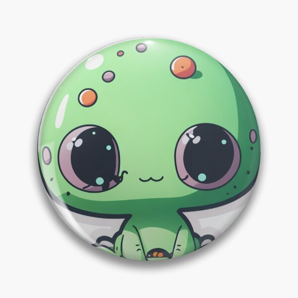 Item preview, Cute Alien Illustration Design designed and sold by Krsnaart007.