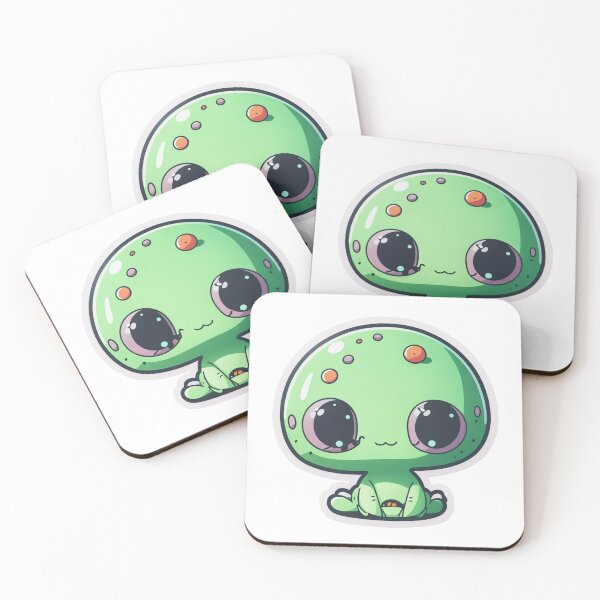 Item preview, Cute Alien Illustration Design designed and sold by Krsnaart007.