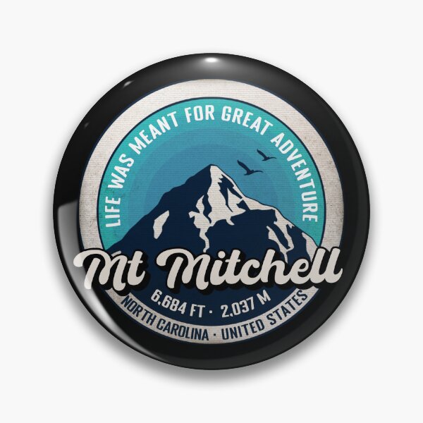 Item preview, Mount Mitchell State Park, North Carolina Retro Camping Hiking Outdoor Adventure designed and sold by mountainfad.