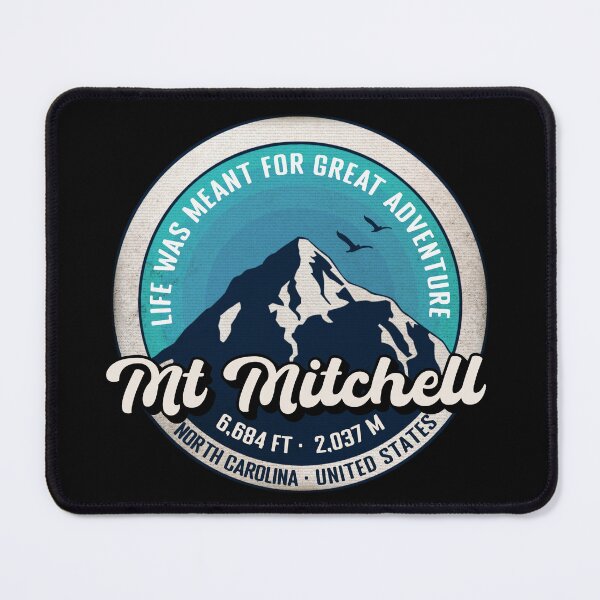 Item preview, Mount Mitchell State Park, North Carolina Retro Camping Hiking Outdoor Adventure designed and sold by mountainfad.