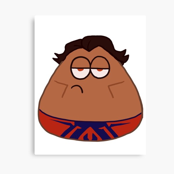 Pou Meme Canvas Prints for Sale