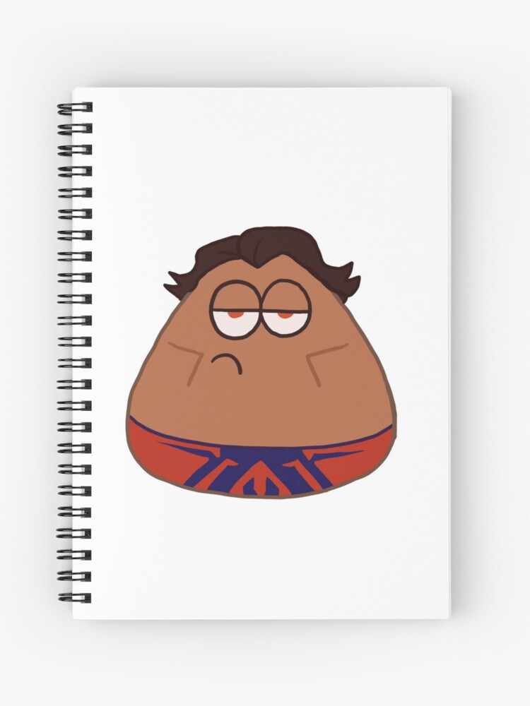 Pou Meme Spiral Notebook for Sale by tttatia