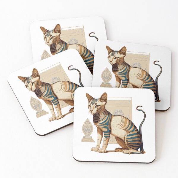Item preview, Egyptian cat designed and sold by UrbanHedgehog.