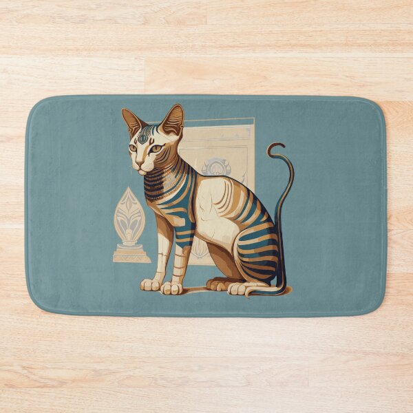 Item preview, Egyptian cat designed and sold by UrbanHedgehog.