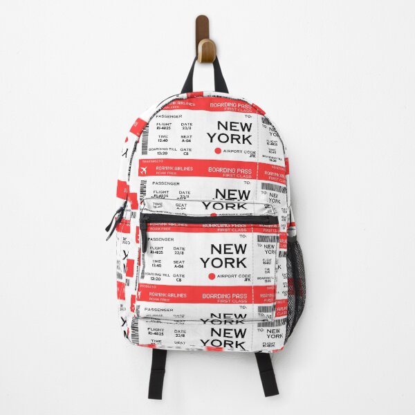 Item preview, New York Airplane Boarding Pass designed and sold by RoamInk.