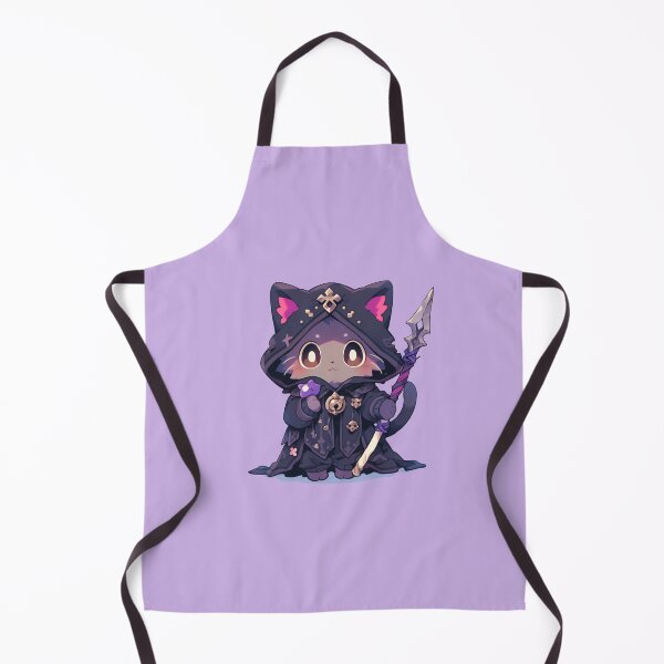 Item preview, Cute Kawaii Cat Dark Wizard Kitty designed and sold by CozyKawaiiArt.