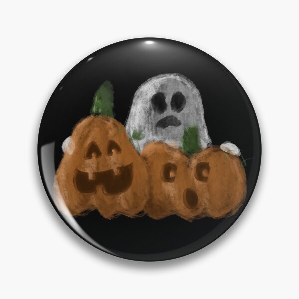 Item preview, Ghost and Pumpkins designed and sold by Kaela Henderson.