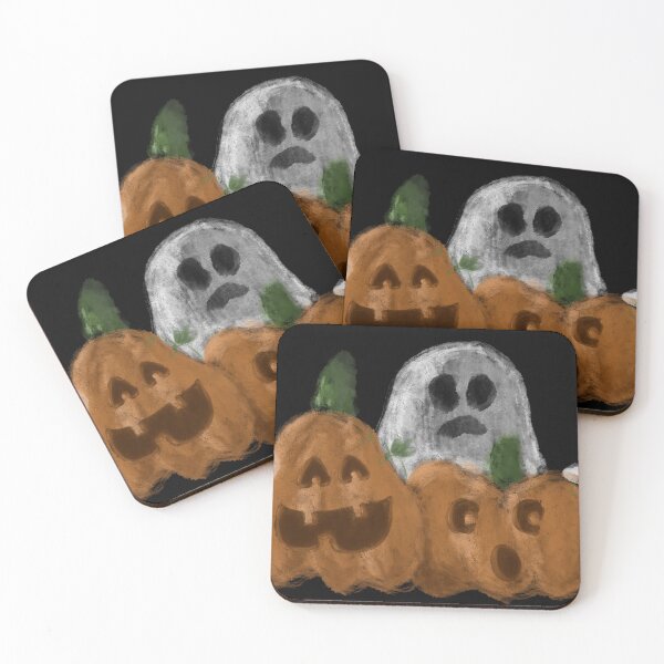 Item preview, Ghost and Pumpkins designed and sold by Kaela Henderson.