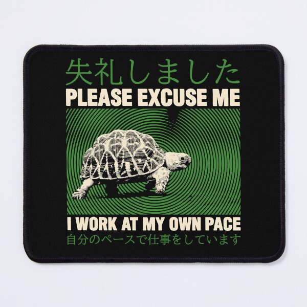 Item preview, Please Excuse Me Turtle designed and sold by VintageMedatsu.