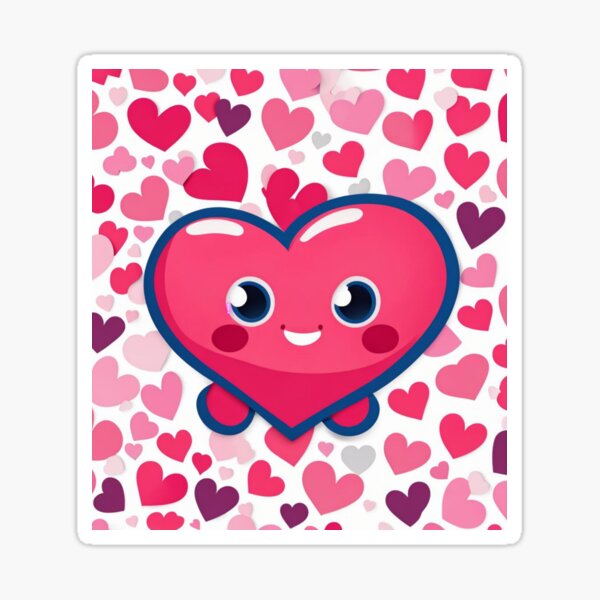 Y2k Hearts Pack Stickers for Sale