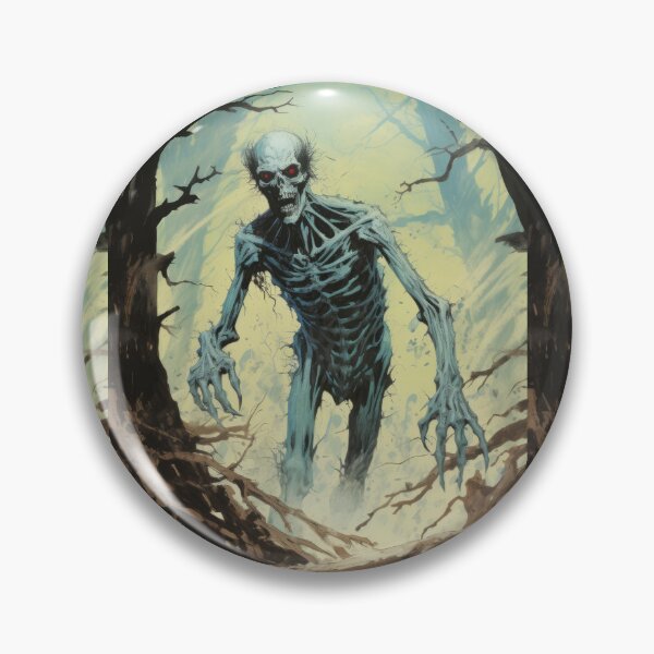 Item preview, Eerie Zombie Wanderer: A 70s Horror Journey designed and sold by Piotrek0001.