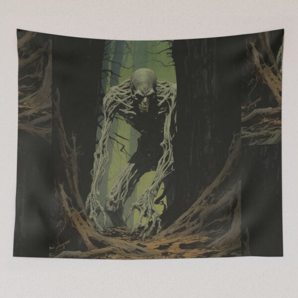 Item preview, Eerie Zombie Wanderer: A 70s Horror Journey designed and sold by Piotrek0001.