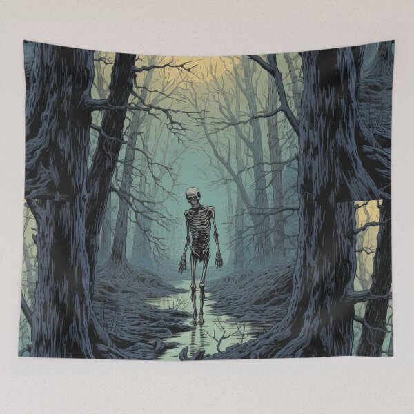 Item preview, Eerie Zombie Wanderer: A 70s Horror Journey designed and sold by Piotrek0001.