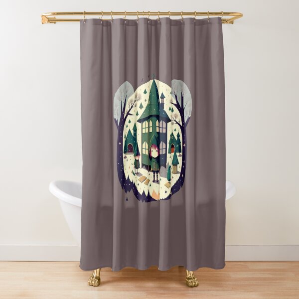 Harry Potter Hogwarts Shower Curtains for Sale