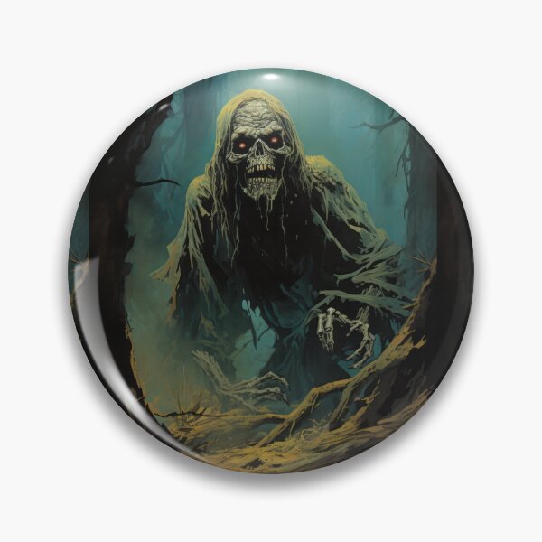 Item preview, Eerie Zombie Wanderer: A 70s Horror Journey designed and sold by Piotrek0001.