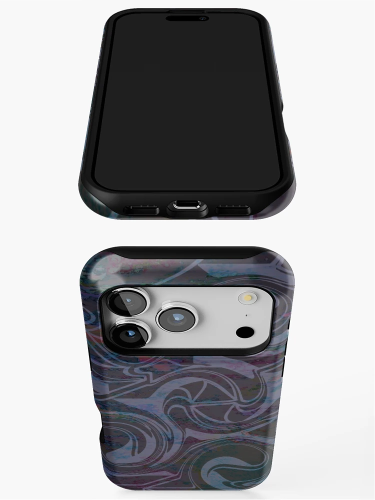Thumbnail 3 of 4, iPhone Case, Psychedelic pattern designed and sold by TwoBitMathews.