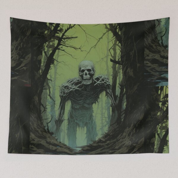 Item preview, Eerie Zombie Wanderer: A 70s Horror Journey designed and sold by Piotrek0001.