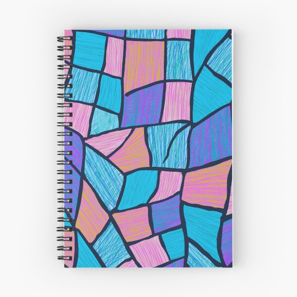 Item preview, Abstract stained glass window (pastel/large/black background) designed and sold by MentaLee.