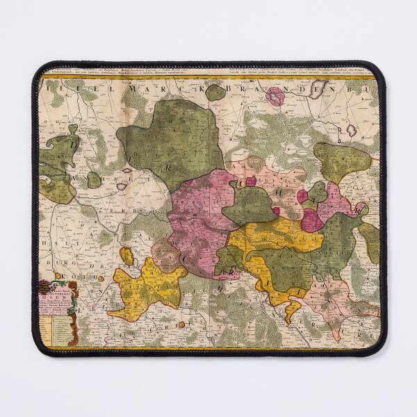 Item preview, Homann's heirs Churkreis Saxony 1752 designed and sold by Francespoppy.