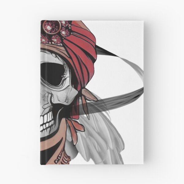 Item preview, ZOMBIE SKULL WITH A TURBAN designed and sold by inarausch2023.