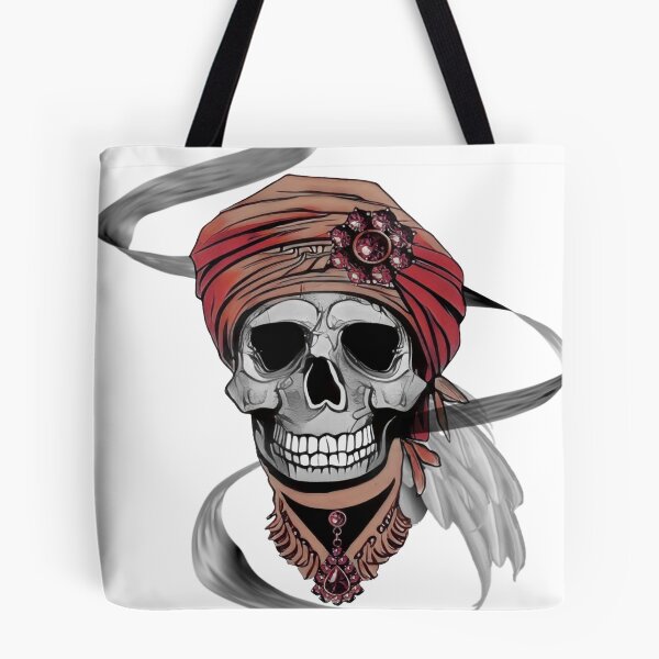Item preview, ZOMBIE SKULL WITH A TURBAN designed and sold by inarausch2023.
