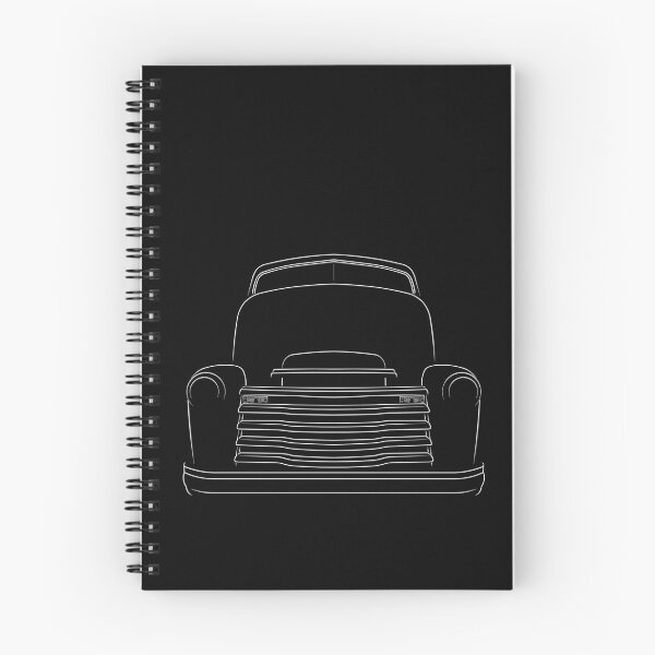 Item preview, Chevy Loadmaster Cab Over Engine (COE) - front stencil, white designed and sold by mal-photography.