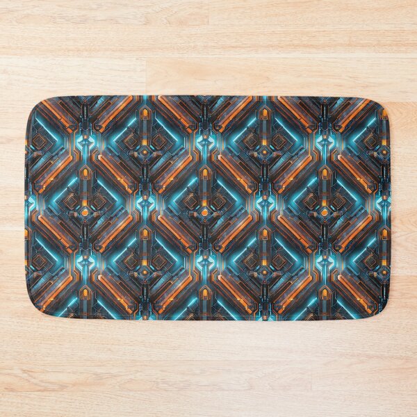 Item preview, Futuristic Material - Seamless Pattern designed and sold by Bratak.