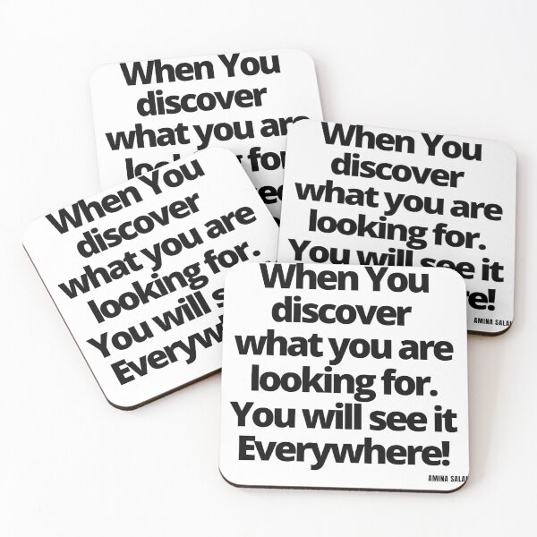 Item preview, When You discover what you are looking for. You will see it Everywhere! designed and sold by Finds.