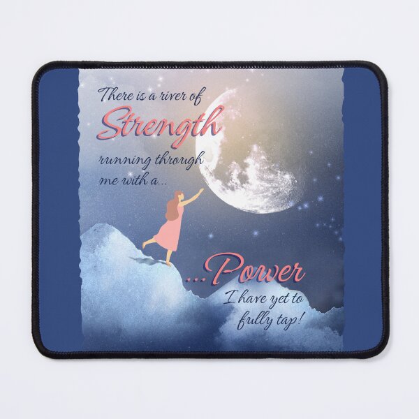 Item preview, A River of Strength Runs Through Me! designed and sold by HolidaysBlaze Designs For You.