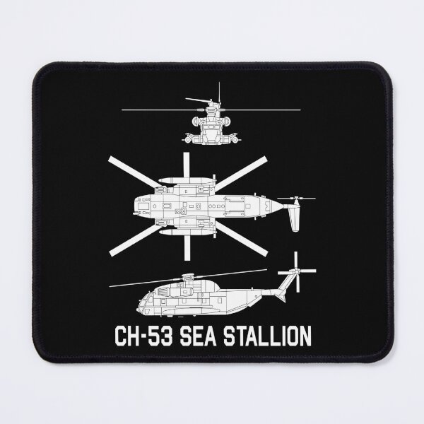 Item preview, CH-53 Sea Stallion Military Transport Helicopter Cutout Silhouette designed and sold by MilitaryMart.