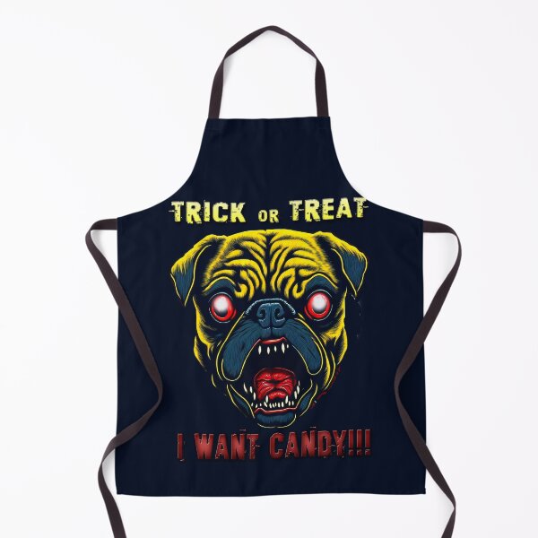 Item preview, Pug of Fear TRICK OR TREAT 2 designed and sold by RedBluffTraders.