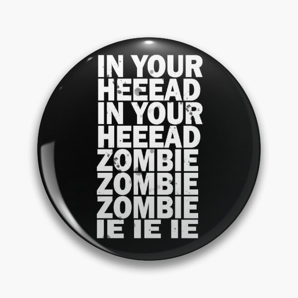 Dolores O'Riordan. Zombie Lyrics Pin for Sale by HeardUWereDead