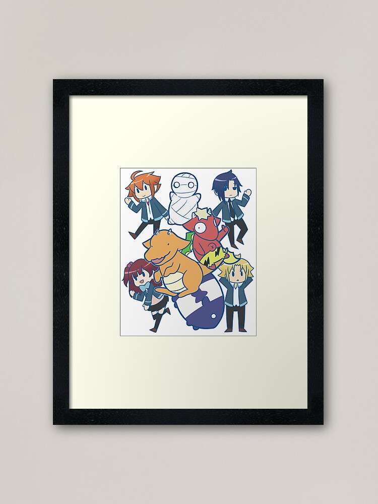 "How To keep a Mummy Chibi" Framed Art Print by