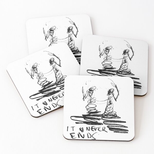 Item preview, IT NEVER ENDS designed and sold by asogaut.