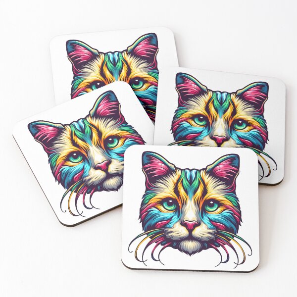 Item preview, Colorful Cat designed and sold by ArisaHong.