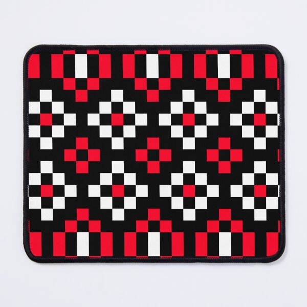 Item preview, Cay Black Red  designed and sold by Fabricatemyart.