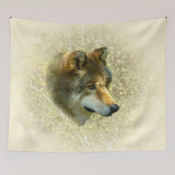 Item preview, Wolf portrait designed and sold by Guardi71.