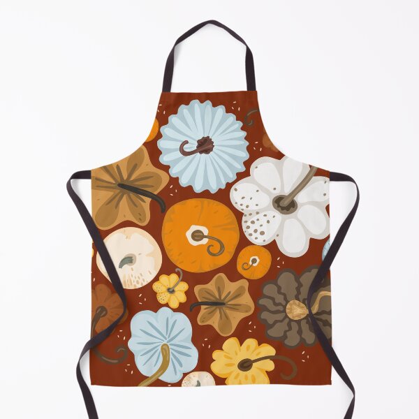 Item preview, Cute Halloween pumpkins of different colors, pattern, vegetables designed and sold by anastasiia-khy.