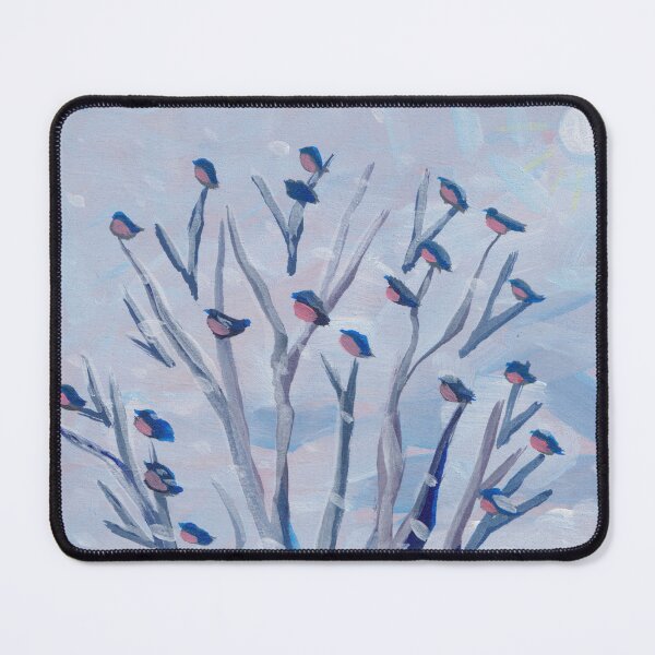 Item preview, Robins in the Snow designed and sold by Cleopatra Cutler.