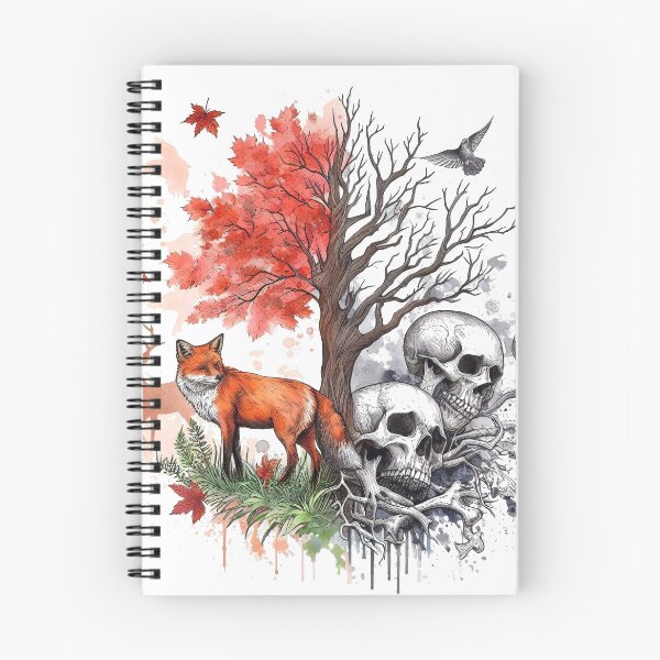 Item preview, Leben und Tod: Dualität der Natur im Wald designed and sold by WhimsyRealm.