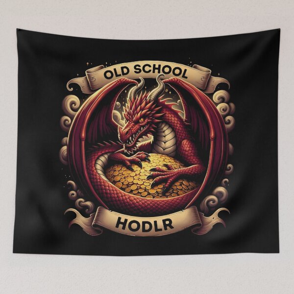 Artikelvorschau, Old School Hodlr - Fantasy Funny entworfen und verkauft von Fenay Designs.