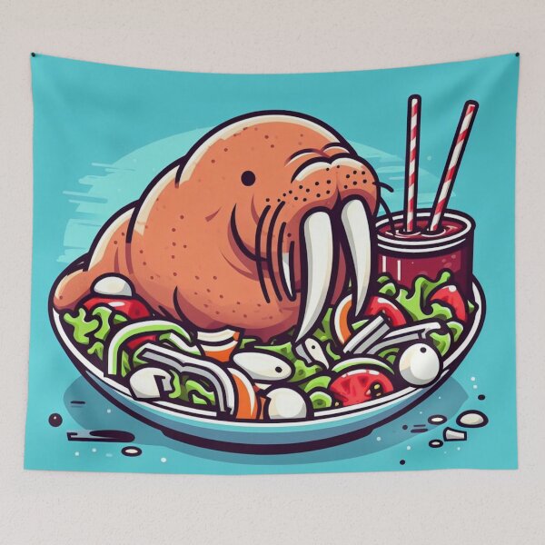 Item preview, Walrus Greek Salad designed and sold by ComputerContent.