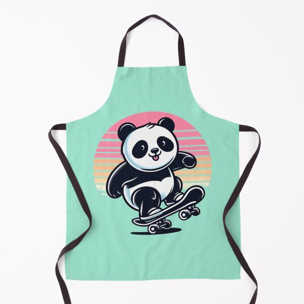 Item preview, Panda Skater Hang Loose designed and sold by Kittyzens.